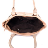 Maeve Thick Stitched Side Shopper Bag - Beige image