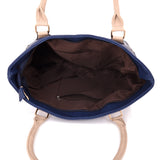 Maeve Thick Stitched Side Shopper Bag - Cobalt Blue image