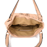 Miai Double Tassel Shopper Bag - Beige image