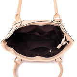 Lila Shopper Bag With Charm - Beige image
