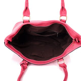 Lila Shopper Bag With Charm - Fuchsia image