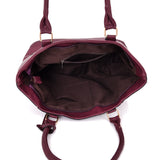 Lila Shopper Bag With Charm - Purple image