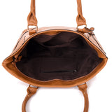 Lila Shopper Bag With Charm - Tan image
