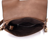 Zeidi Bow Cross Body Bag - Brown image