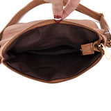Zeidi Bow Cross Body Bag - Yellow Brown image