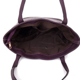 Jolie Laser Shopper Bag - Purple image