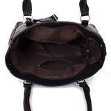 Madaline Large Tote Bag - Black image