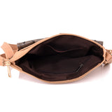 Carrie-Ann Ostrich Pocket Cross Body Bag - Beige image