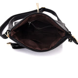Anya Strap Cross Body Bag - Black image