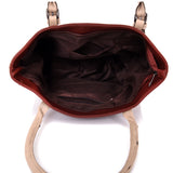 Allegro Front Pocket Shopper Bag - Burgundy image