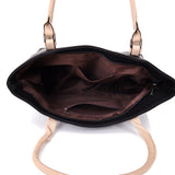 Allegro Front Pocket Shopper Bag - Black image