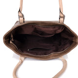 Allegro Front Pocket Shopper Bag - Dark Khaki image