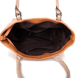 Allegro Front Pocket Shopper Bag - Tan image