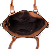 Marrie Studded Tote Bag - Tan image