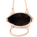 Lollie Stitch Panel Shopper Bag - Beige image