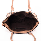 Britta Stud Tote Bag - Beige image