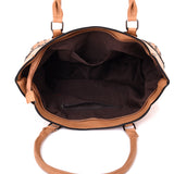 Britta Stud Tote Bag - Light Tan image