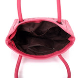 Antonella Laser Chop Tote - Fuchsia image