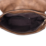 Valencea Stud Front Cross Body Bag - Khaki image