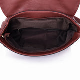 Valencea Stud Front Cross Body Bag - Red image
