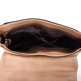 Alerie Clip Front Cross Body Bag - Beige image