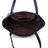 Philomeana Zip Shopper Bag - Dark Blue image