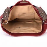 Terri Front Pocket Slouch Bag - Red image
