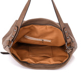 Keren Pocket Shopper Bag - Khaki image