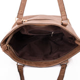 Pauline Twin Colour Shopper Bag - Light Khaki image