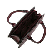 Ashlynn Chain Detail Tote Bag - Burgundy image