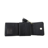 Liberty Small Tassel Purse - Black image
