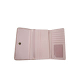 Faux Fur Long Purse - Pink image