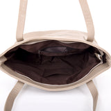Jenni Bow Shopper Bag Light Khaki image