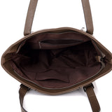Kelli Stud Panel Shopper Khaki image