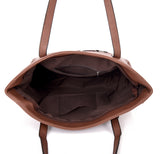 Althea strap front shopper bag Red brown image