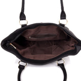 Mildred detail pocket shopper bag black image