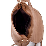 Aubree laser cut cross body bag Tan image