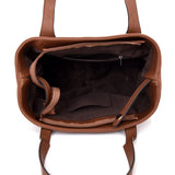 Emery tote bag Red Brown image