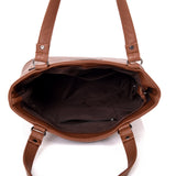 Eyre pocket tote Red Brown image
