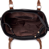 Sherlock Studded Tote Bag Black image