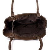 Kaylee Stud Tote Bag Dark Khaki image