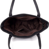Victory pin stud detail shopper bag black image