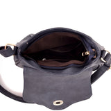 Rosie Ruched Cross Body Bag Navy image