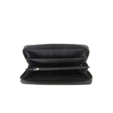 Glitter Star Long Zip Purse Black image