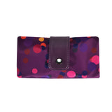 Purple Spotty Foldaway Shopper Bag image