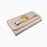 Centre Clasp Purse - Light Pink image