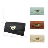 Bird Clasp Purse - Brown image
