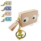 Looking Eyes Coin Purse-lt blue image
