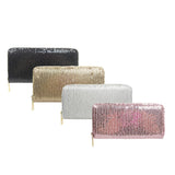 Sophie Sequin Purse Long-black image