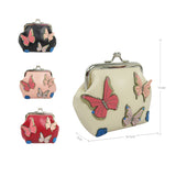 Fluttering Butterfly Coin Purse-red image